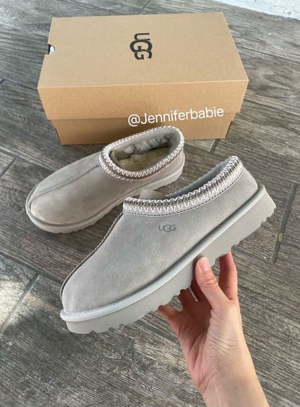 Brand New UGG Tasman Women’s Slippers Goat/Smoke Grey W9/EUR40